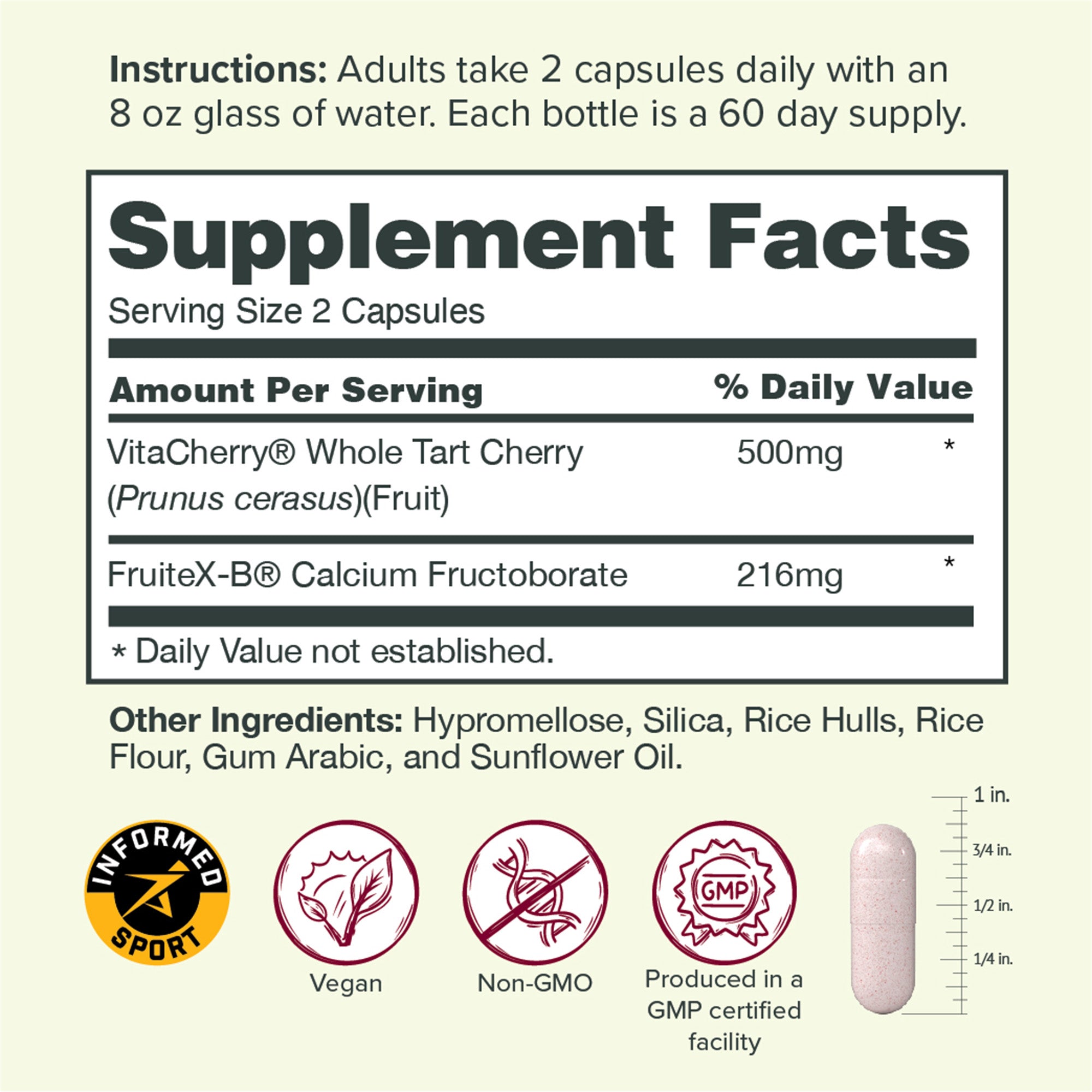 Sur Joint Support Supplement Facts