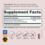 AltRed Supplement Facts